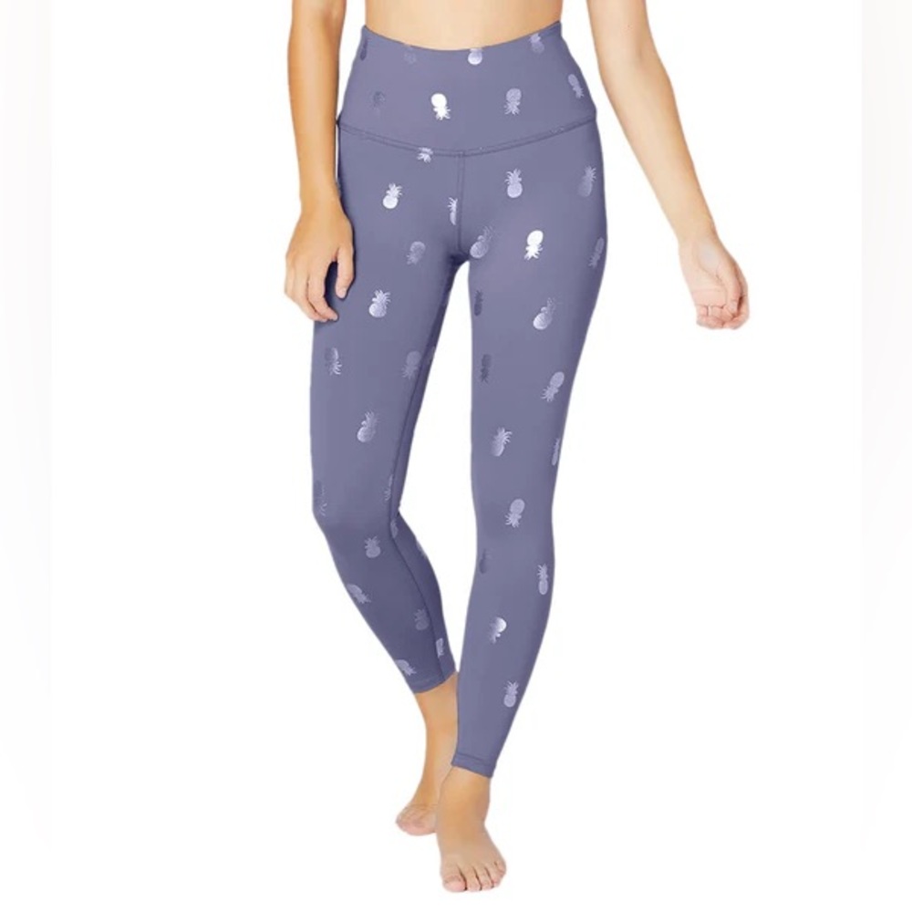 Beyond Yoga Leggings | l Iridescent Pineapple